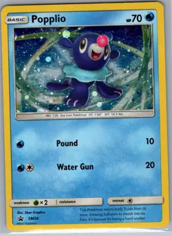 Popplio - SM24 Holo SM Promos - Pokemon Card - LP - Image 1