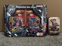Bandai One Piece Card Game Illustration Box Vol 6 and Tin Pack Set Vol 2 - Image 1