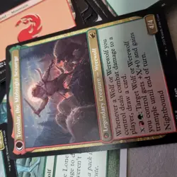 ***WEREWOLF & WOLVES*** Tribal Custom COMMANDER MAGIC DECK 100 MTG Cards - Image 2