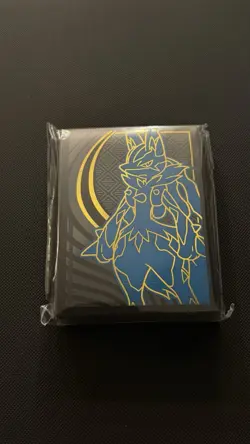 Mega Lucario Card 65 Sleeves (Sealed) - Pokemon - Mega Evolutions ETB - Image 1