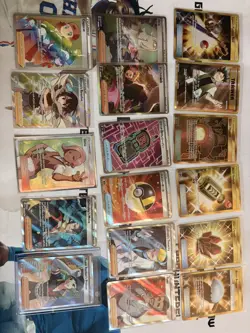 Pokemon TCG Full Art Lot of 17 Cards Pokemon Holo Trainers *Near Mint* - Image 2