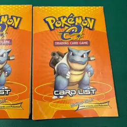 Pokemon TCG Rulebook & Card List Lot of 12, Expedition Deoxys Dragon Sandstorm - Image 5
