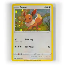 Pokemon - Eevee Holo - SWSH095 - Black Star Promo Card - Image 1