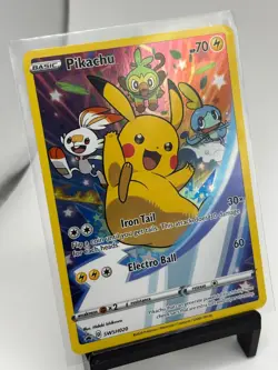 Pikachu SWSH020 SWSH: Sword & Shield Promo Cards Holo Pokemon - Image 2