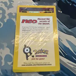 Entei Black Star Promo #34 Movie Promo Pokemon Card Sealed Reverse Holofoil - Image 1