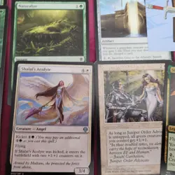 COMMANDER Magic Deck - Heaven to Earth- ***ANGELS*** GREEN & WHITE Mythic Rare - Image 4