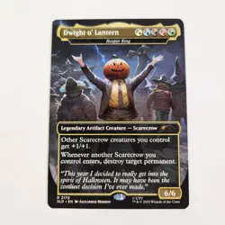Dwight O' Lantern / Reaper King Secret Lair X The Office Destiny MTG Commander - Image 1