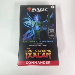 Magic The Gathering Commander Deck – Explorers of the Deep Ixalan Merfolk 100 - Image 1