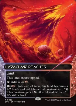 MTG Magic 3 x Lavaclaw Reaches #22 & #67 - EOS (1x#22 Reg 1x#67 Reg 1x#67 Foil) - Image 2