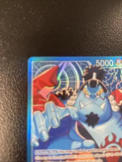 Jinbe OP14-040 Leader Alternate Art Azure Sea's Seven One Piece Card English NM - Image 2