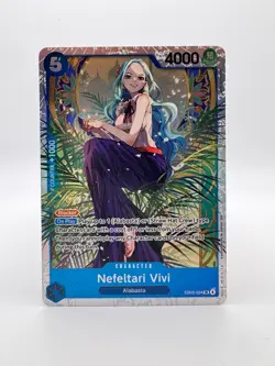 Nefeltari Vivi EB03-024 SR ONE PIECE Heroines Edition English NM - Image 1