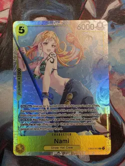 Nami EB03-053 SR - One Piece TCG - NM FOIL - Extra Booster Heroines Edition - Image 1