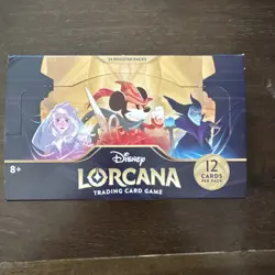 Disney Lorcana TCG The First Chapter Booster Box 2023 1st Print Sealed Case CM1 - Image 1