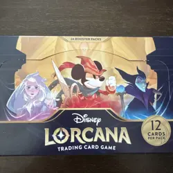 Disney Lorcana TCG The First Chapter Booster Box 2023 1st Print Sealed Case CM1 - Image 4