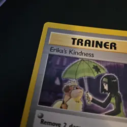 Pokemon TCG Trainer Card Erika's Kindness 103/132 Gym Challenge Rare Regular - Image 2