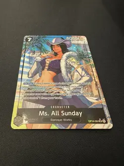 Near Mint Ms. All Sunday OP14-084 Alt Art English One Piece Card Game - Image 2
