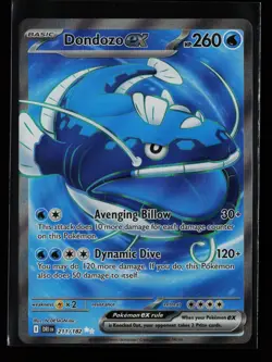 Dondozo ex 211/182 Ultra Rare Holo SV10: Destined Rivals Pokemon Card - Image 1