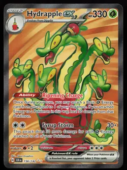 Hydrapple ex 156/142 Ultra Rare SV07: Stellar Crown Pokemon Card - Image 1