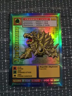 Vintage Digimon Battle Series 1 Holofoil Card Lot Starmon Rockmon Gekomon ++++ - Image 2