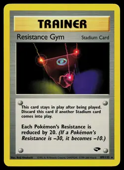 Pokemon Card - Resistance Gym Gym Challenge 109/132 Rare - Image 1