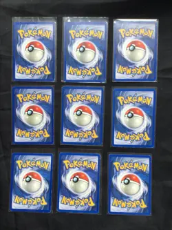 Pokemon Cards: Shadowless Base Set 53 Card Non-Holo Lot - Image 2