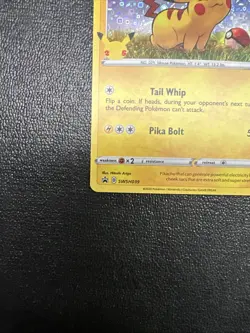 Pikachu SWSH039 Holo Pokemon Card 2020 25th Anniversary General Mills Promo LP - Image 3