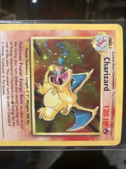 CHARIZARD Pokemon Card Base Set 4/102 Holo Excellent Condition New Lower Price! - Image 4
