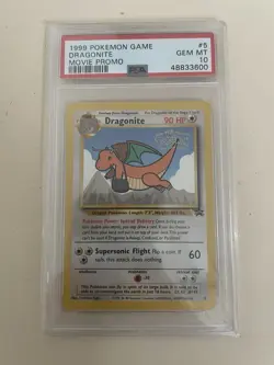 Pokemon TCG Dragonite Black Star Promo Card #5 PSA 10 Gem Mint - Image 1