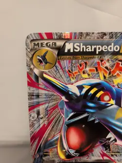 Pokemon TCG Mega M SHARPEDO EX HP 210 Rare Jumbo PROMO Card #XY 200 NM - Image 2