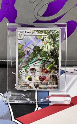 Floragato Scarlet & Violet Paldea Evolved Holo Illustration Card 197/193 - Image 1