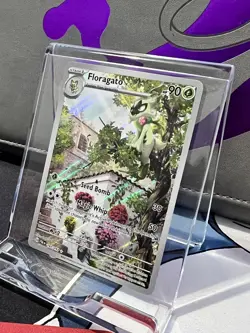 Floragato Scarlet & Violet Paldea Evolved Holo Illustration Card 197/193 - Image 2