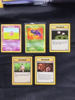 Pokemon Cards: 11 Card Fossil Non-Holo Lot - Image 3