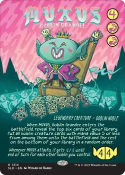 MTG English Muxus, Goblin Grandee NM Normal Secret Lair - Image 1
