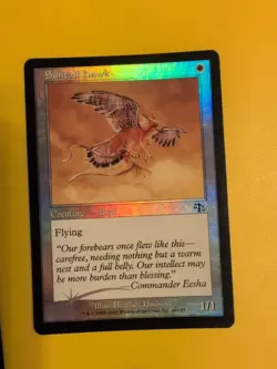 Suntail Hawk,Cagemail & Guided Strike Judgment.Old VIntage.MTG 3 Card.FOIL - Image 5