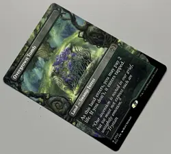 MTG Lorwyn Eclipsed Overgrown Tomb Land - Swamp Forest RARE REGULAR #0350 - Image 2