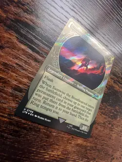 Samwise the Stouthearted Showcase Surge Foil Lord of the Rings NM 798 - Image 2