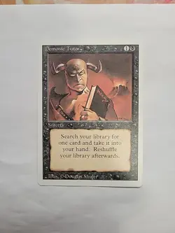 MTG - Demonic Tutor Revised Edition Regular - Image 1