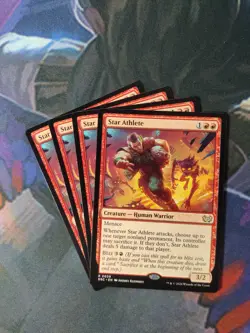 Star Athlete x 4 | 7% Off 2+ | Duskmourn | NM MTG - Image 1