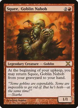Squee, Goblin Nabob-Tenth Edition-Regular-239-LP - Image 1