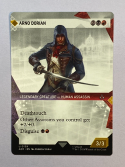 MTG - Arno Dorian - Showcase - NM - Assassin's Creed - Image 1