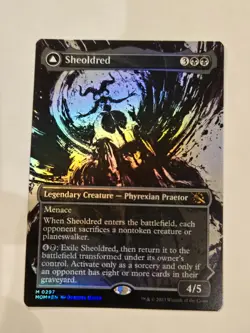 MTG Sheoldred / The True Scriptures Showcase Foil 297 March of the Machine LP LP - Image 1
