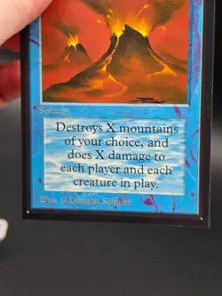 Volcanic Eruption - Collector's Edition CE Beta Reprint NM/M *CCGHouse* #WM - Image 4