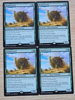 x4 Rumbleweed [Near Mint]~ Outlaws Of Thunder Junction: Commander ~ MtG Magic - Image 1