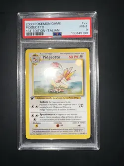 POKEMON PSA 9 PIDGEOTTO 22/102 SET BASE 1st PRIMA EDIZIONE ITALIANO 2000! - Image 5