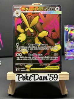 Carte Pokemon MEGA-LOCKPIN 115/094 EX Full Art FA ME02 PFL FR Neuf - Image 1