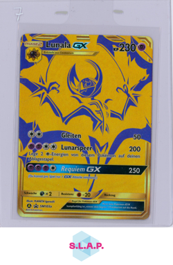 LUNALA GX POKEMON SM103A HIDDEN FATES SONNE & MOND BLACK STAR PROMO FULL ART GER - Image 1