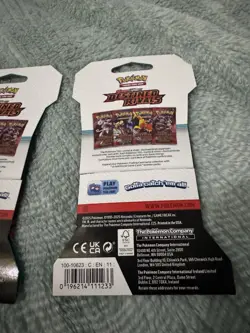 Destined Rivals Hanger Booster Packs - Lot of 3: Factory Sealed Art Set Scarlett - Image 3