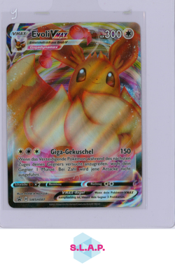 EVOLI VMAX POKEMON SWSH087 SHINING FATES SCHWERT & SCHILD BLACK STAR PROMO GER - Image 1