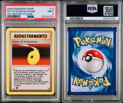 POKEMON PSA 9 GETTO DI INVOLUZIONE 72/102 SET BASE 1st PRIMA EDIZIONE ITALIANO! - Image 3