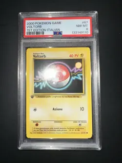 POKEMON PSA 8 VOLTORB 67/102 SET BASE 1st PRIMA EDIZIONE ITALIANO 2000! - Image 5